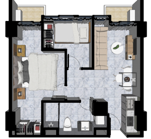 2 BEDROOM